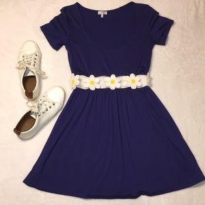 Deep plum purple dress from Tobi